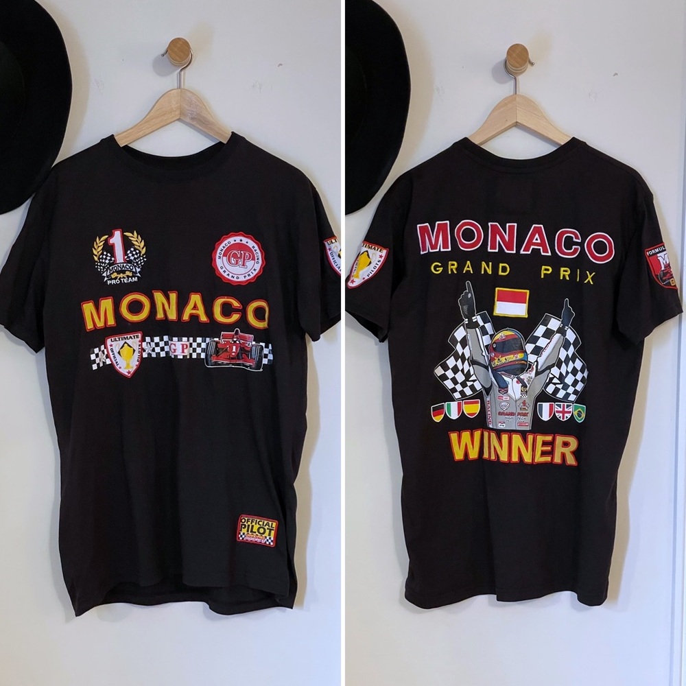 Authentic Monaco Grand Prix Racing Tee XL